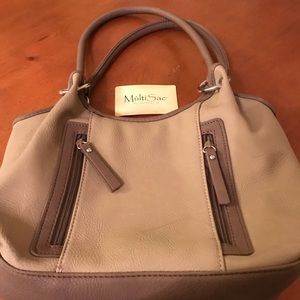 MultiSac Pebbled Leather Look Purse NWOT😊